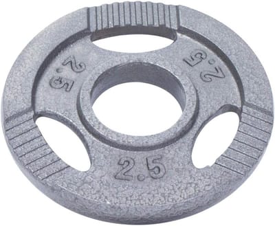 Gewichtsschijf 2,5 kg - Gietijzer - 50/51 mm - 18,5 cm