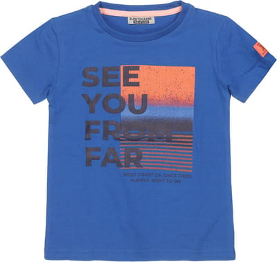 DJ Dutchjeans - T-shirt - Blauw - Maat 104