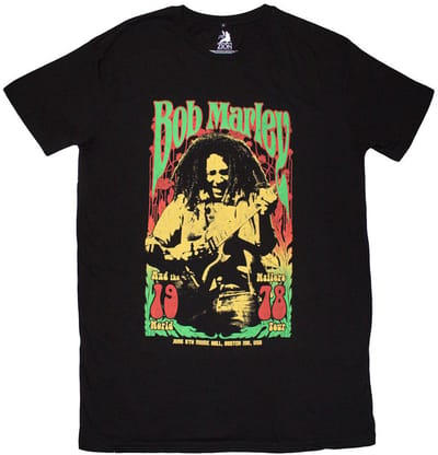 Bob Marley - 1978 T-shirtjurk - S - Zwart