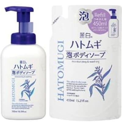 KUMANO COSME - Reihaku Hatomugi The Whip Body Soap 450ml Refill