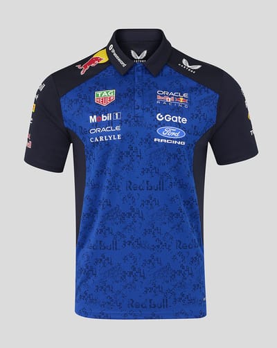 Oracle Red Bull Racing Teamline Polo 2026 3XL - Max Verstappen - Isack Hadjar