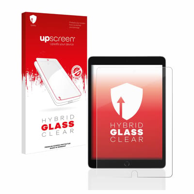 upscreen - Screenprotector voor Apple iPad 10.2" WiFi 2021 / WiFi Cellular 2021 - Folie Beschermfolie Beschermglas transparant