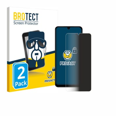 BROTECT - privacy screenprotector voor Xiaomi Redmi A5 - Folie Beschermfolie Blauwlichtfilter 2 Stuks