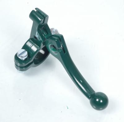 Levier starter ou décompresseur métal vert foncé kaki pour mobylette cyclomoteur