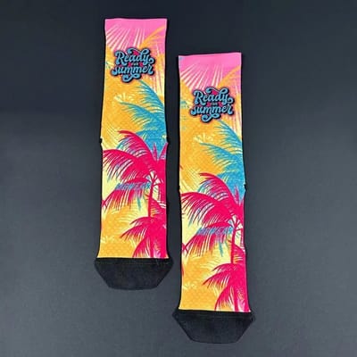 Damessokken Mb Wear Édition Limitée Été Palmiers