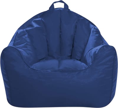 Grote comfortabele zitzakstoel met rugleuning voor speelkamers en slaapkamers