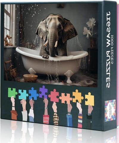 Puzzel Volwassenen - Legpuzzel Spel - Ontspanning Thuis - 1000 Stukjes Puzzel - 70 x 50 cm - Artwork-12