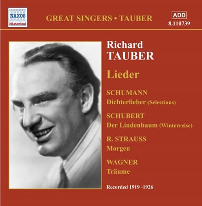 Richard Tauber - Lieder / Portrait (CD)