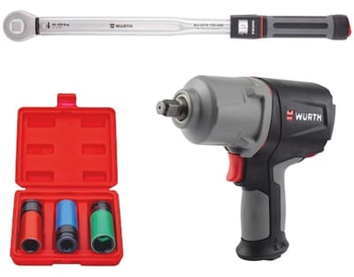 Wurth - Bandenwisselgereedschap set 5-dlg - Bandenwisselgereedschap set 5-dlg x 1 st