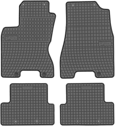 Frogum Max-Dywanik - Automatten - Nissan X-Trail II T31 2007-2013 - Rubber - Met Bevestiging