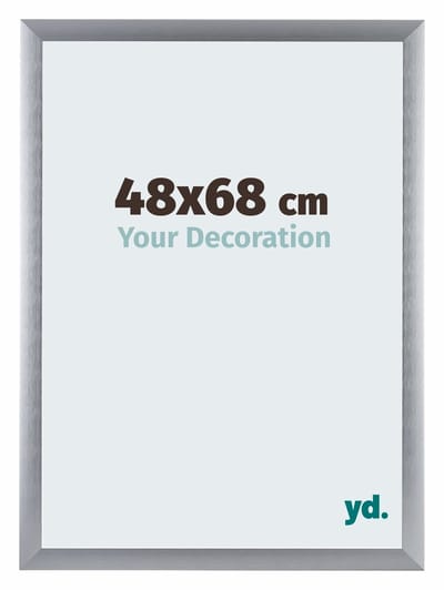 Your Decoration - Fotolijst 48x68 cm - Aluminium - Zilver Geborsteld - Tucson