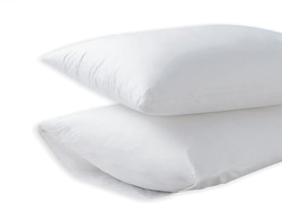 Homéé® Kussenslopen 100% Katoen 60x70/17cm set van 4 stuks wit
