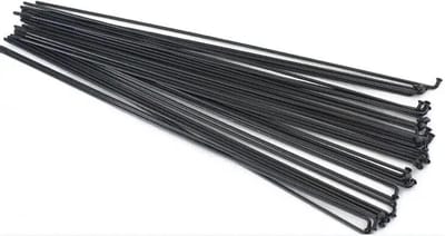 36Pcs 14G 2.0MM 14G/14K J Bend Fietsen Staal Spaken Zwarte Kleur Pls Kies 170-300MM Fiets Spaak Accessoires Fietsen
