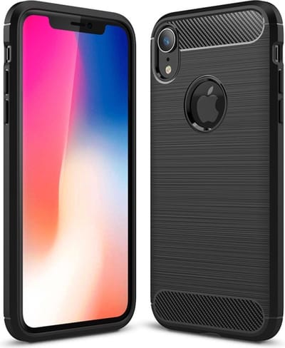 Flex Armor-Cover Bescherm-Hoes geschikt voor iPhone XR Zwart