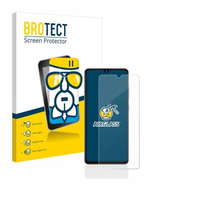 Screenprotector voor Samsung Galaxy A41 Beschermglas transparant