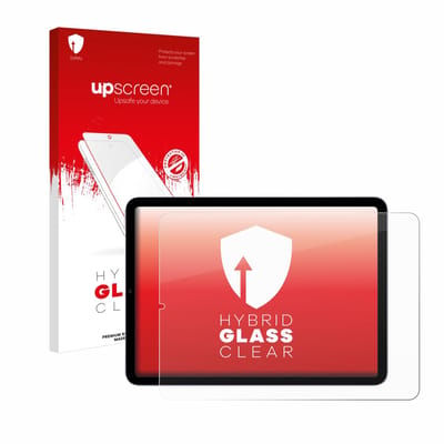upscreen - Screenprotector voor Apple iPad Air 5 WiFi 2022 (5. Gen.) - Folie Beschermfolie Beschermglas transparant
