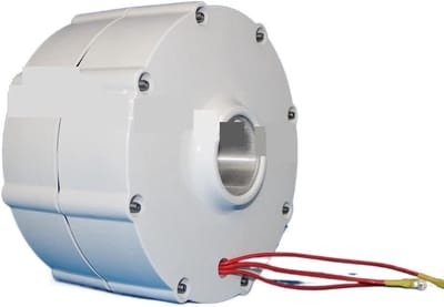 Windgenerator - Energie Opwekker - Duurzame Energie - Gearless Permanente Magneet - 1000W 24V - Wit