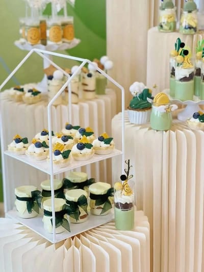 Eszenzics™ Papieren Opvouwbare Cilinder Tafel - Set H40/60/80 - Bruiloft Decoratie - Dessert - Tafel - Hight Tea - Stand - Ornament - Verjaardag - Bloemenrek - Party