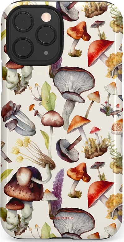Casetastic Hoesje Geschikt voor Apple iPhone 11 Pro - Stijlvolle Beschermende Duo-layer Case - Herfst spoor