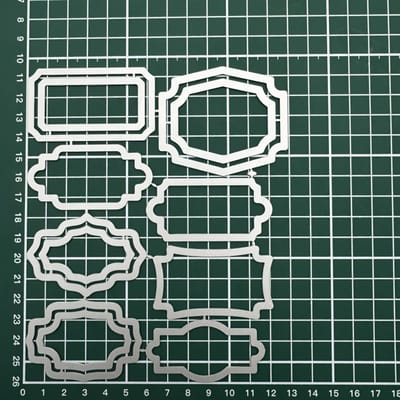 multi-label metaalstansvormMetaalstansvormen voor Scrapbooking Kaarten Maken Stencils Fotoalbums white