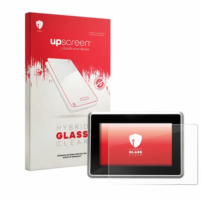 upscreen - Screenprotector voor GESAS High Performance 7" HMI Panel - Folie Beschermfolie Beschermglas transparant