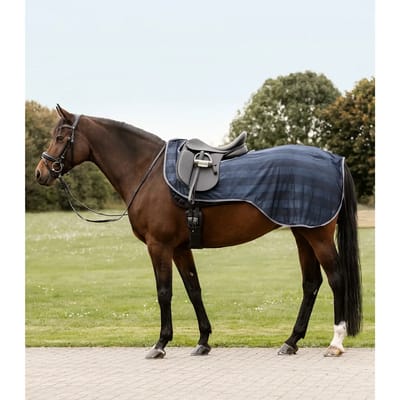 Waldhausen Economic Zweetdeken Paard Blauw Pony