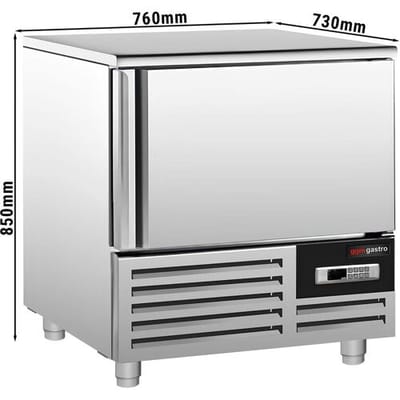 GGM Gastro Schockfroster - 5x GN 1/1 Zilver
