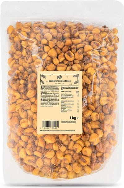 KoRo | Geroosterde maïskorrels met zout 1 kg