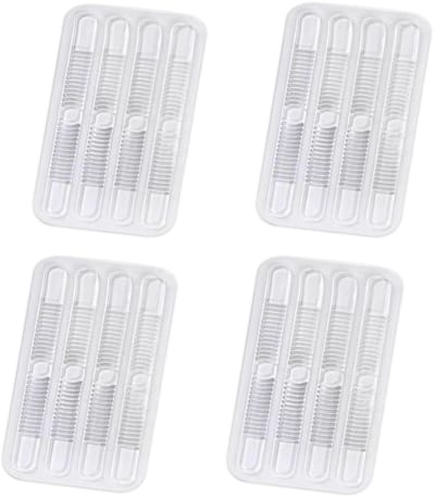 Dailygoods- Hielclips 16 Stuks - Hielbescherming - Hielkussentjes voor Schoenen - Transparante Schoeninlegzolen - Anti-slijtage - Comfortabel en Onzichtbaar - Hielkussens