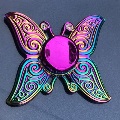 Creativiteit Hand Spinner Fidget Spinner Metalen Regenboog Spiner Anti-Angst Speelgoed voor Spinners Focus Verlicht Stress Vinger Spinner