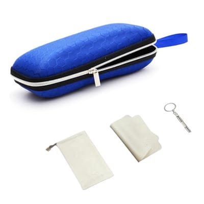 Zipper Eyewear Case voor Zonnebrillen en Brillen – Ideale Bescherming voor Mannen, Vrouwen en Kinderen