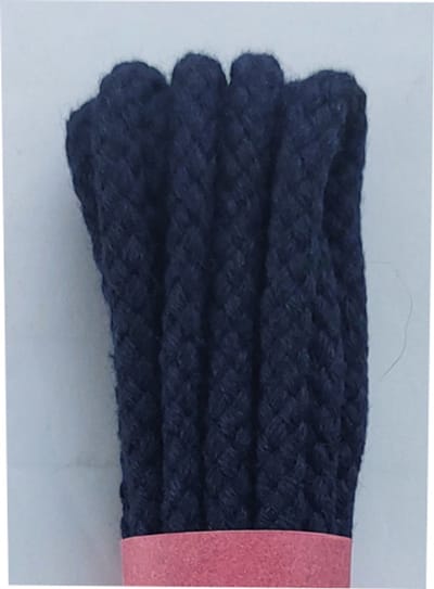 Strickers Veter - Donker Blauw - Rond - Koord Veters - Lengte 120 cm - Dikte 4 mm - Schoenveter