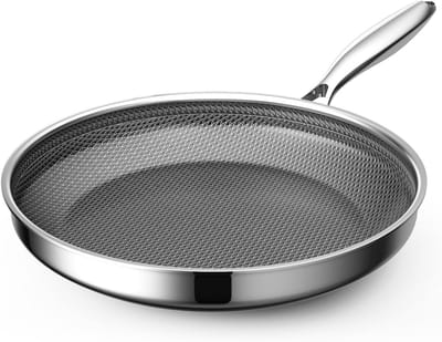 28 cm Koekenpan met Antiaanbaklaag - Geschikt voor Inductie en Alle Kookplaten - PFAS Vrij