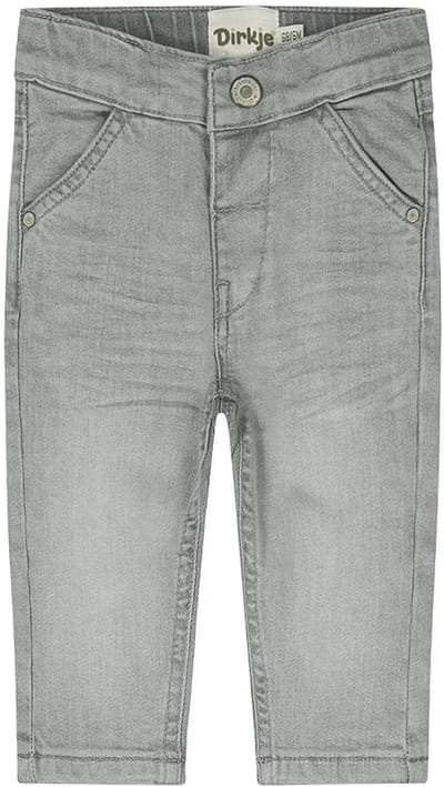 Dirkje Jongens Loose Fit Jeans - Grey jeans