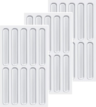Siliconen Stootdoppen - 30 stuks - Zelfklevende Buffers - Deurstoppers - Deurbuffer - Stootdopjes transparant - Schokdempers - Muurbescherming - Voor Meubels, Deuren, Lades & Glazen Tafels - 63*10*2 mm