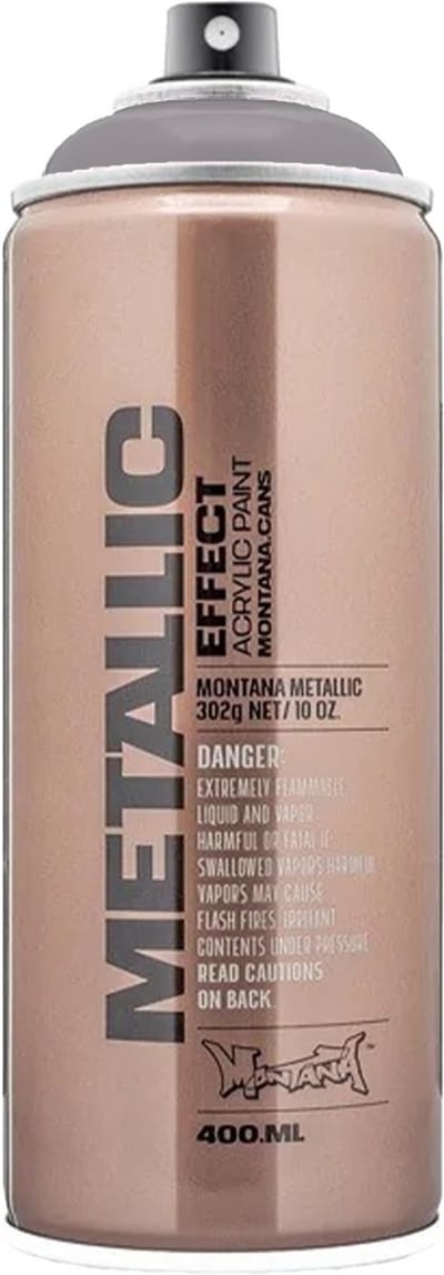 Montana Metallic TITAAN verf spuitbus 400ml
