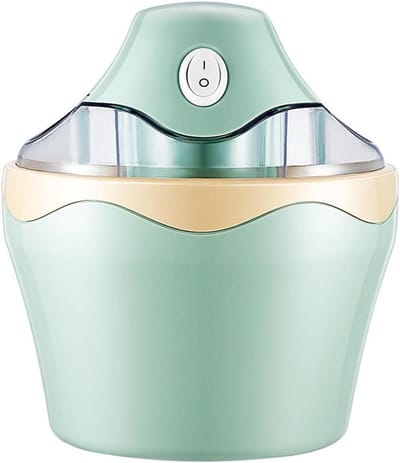 IJsmachine Zelfgemaakt - Dessert Maker - Snelle Desserts - Volautomatisch DIY - 500 Milliliter - Rood