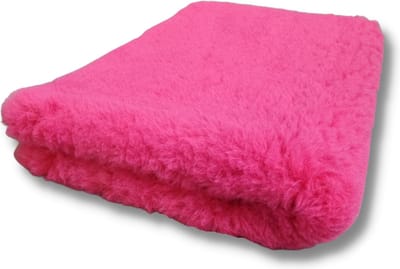 Vetbed Fuchsia Effen - Antislip Hondenmat - Hondenbed - Hondenmatras - Benchmat - 150 x 100 CM - Machine Wasbaar