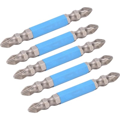 5 STKS 65MM Magnetische Dubbelkoppige Schroevendraaierbits Elektrische Kruiskopschroevendraaierkop