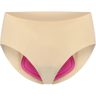 BBB Cycling Fietsonderbroek Dames met Zeem - Sneldrogende Stretch Stof - Ideaal Voor Fietsvakantie of Woon-werk Verkeer - Ultradun Fietsondergoed Dames - Maat XS/S - ComfortBrief BUW-66