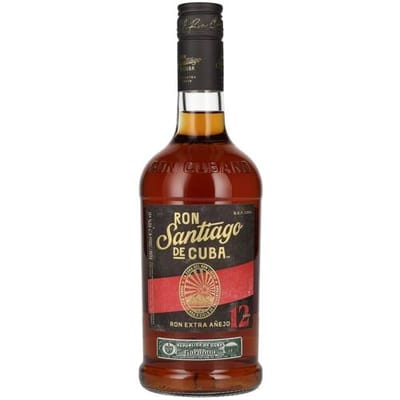 Ron Santiago de Cuba Ron Extra Añejo 12 Años D.O.P. Cuba 40% Vol. 0,7l