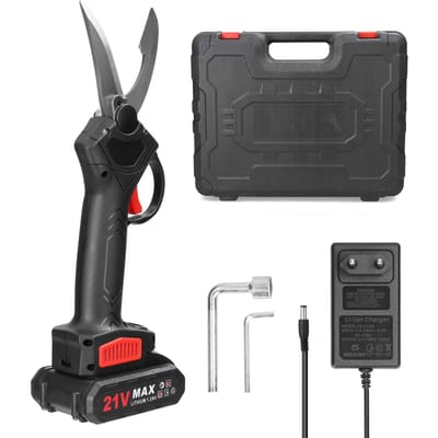 Coupeur sans fil 21V, moteur sans balais, cisaille de cuisine électrique, Machine de découpe de viande de Barbecue d'os de 40mm 1pcs battery EU Plug