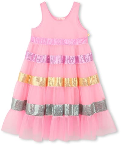 Billieblush U20965 Jurk Roze 12 Years Meisjes