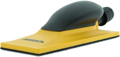 MIRKA Schuurblok 70x198mm met Stofafzuiging - Velcro Klittenband - Professioneel Handblok