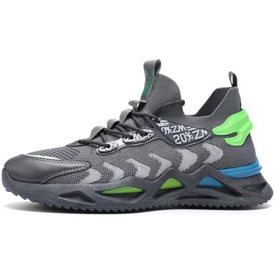 Herenschoenen Herfst Nieuwe Herensportschoenen Lente Vliegend Geweven Alles-match Hardloopschoenen Buiten Trend Vrije tijd 45