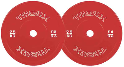 Toorx Professional - CDT-2-5 - Technique Micro Halterschijven - 50 mm - 2,50 kg - 2.5 kg - Gewicht Schijf - Sport Gewichten - Fitness - Per 2 Stuks - Set