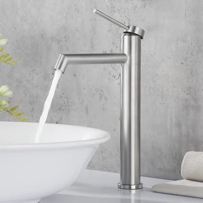 Hoge Verstelbare Wastafelkraan - Eengreepsmengkraan voor Warm en Koud Water