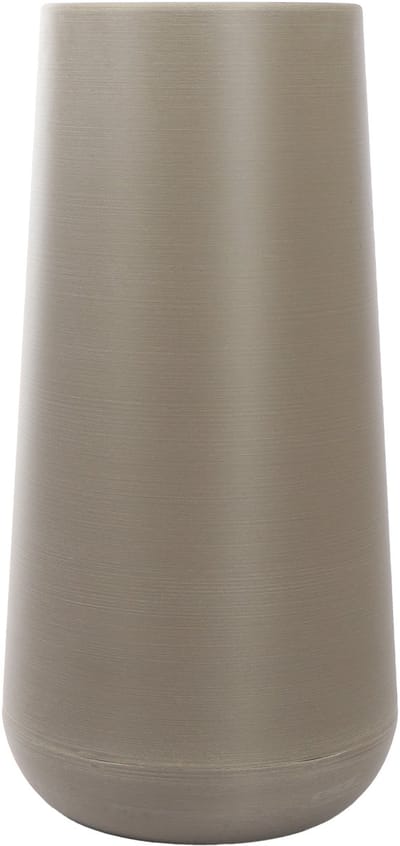 Stijlvolle Hoge Plantpot Rond Zandkleur 85 cm – Stevig, Duurzaam & Veelzijdig