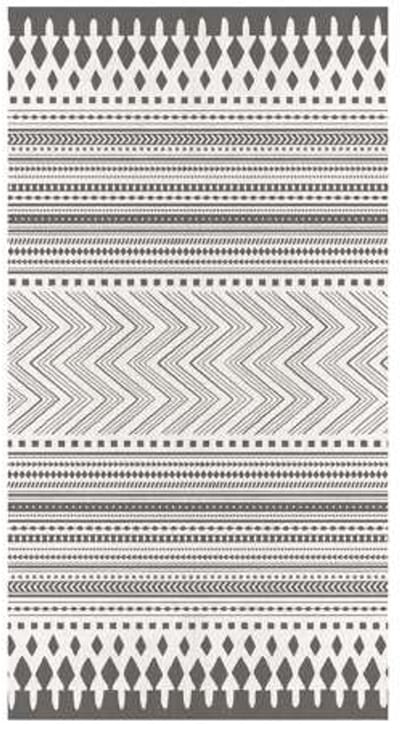 Storesdeco Premium vinyl vloerkleed, antislip, binnen/buiten – Etnische, 80 x 150 cm