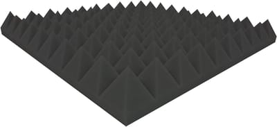 Geluidsabsorberende Platen - Akoestische Panelen - Geluidsisolatie Verbeteren - Piramide Structuur Schuim - 50 x 50 x 6 cm
